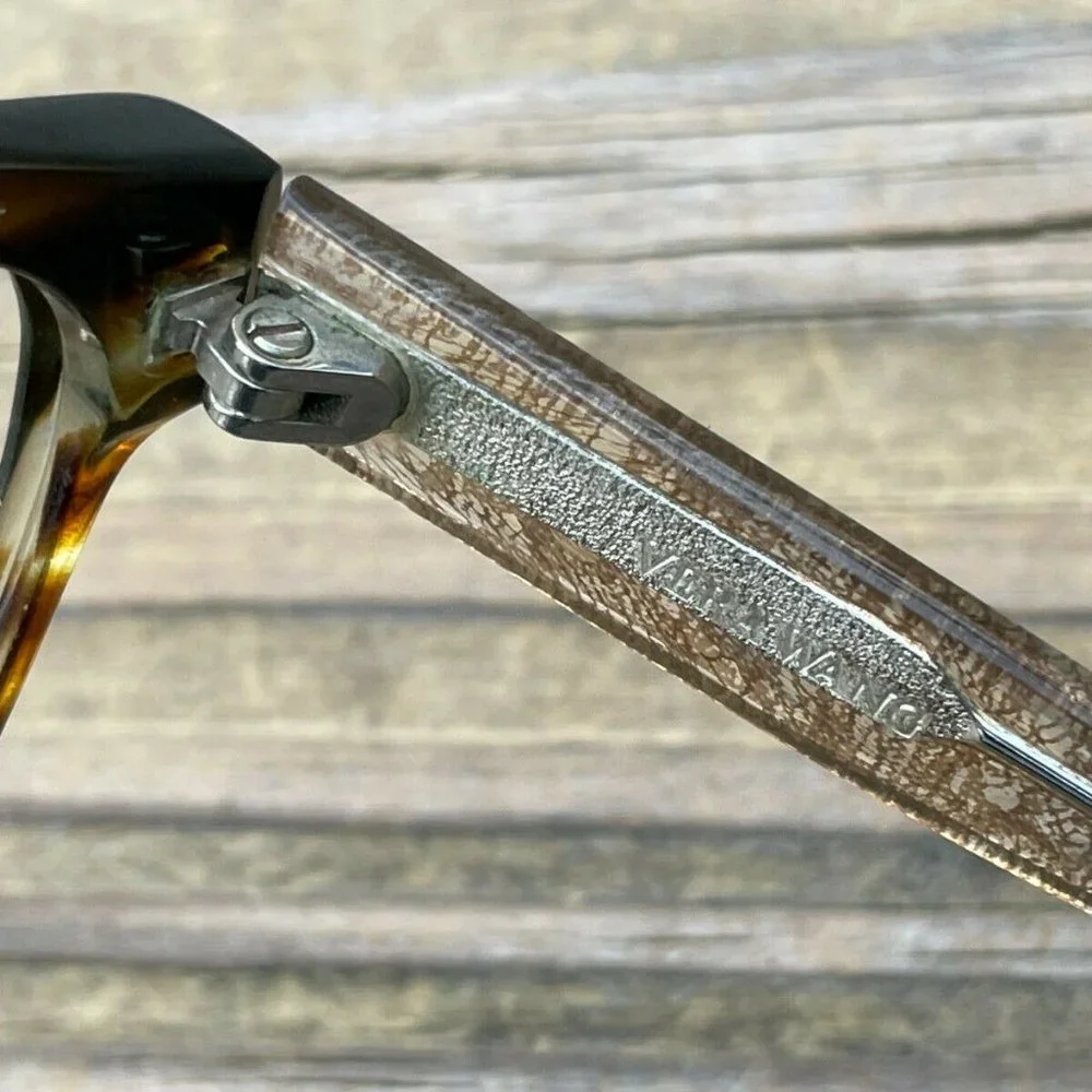 Vera Wang Eyeglasses Frame V406 Brown/Clear Glasses Women Frame 52[]18 135 - Picture 6 of 12